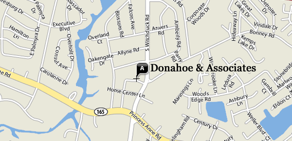Directions to Donahoe & Associates